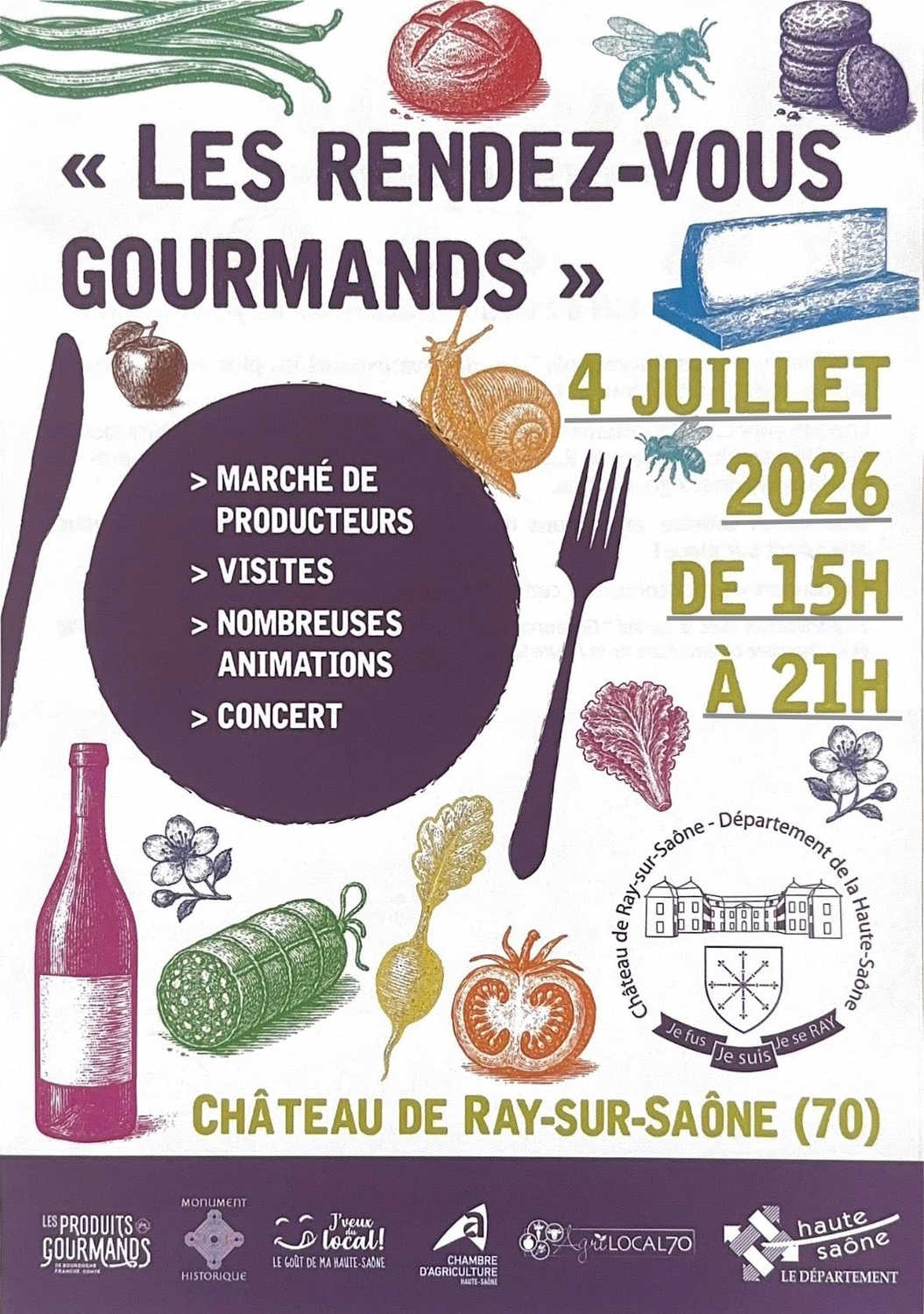 Les Rendez-vous Gourmands de Ray-sur-Saône