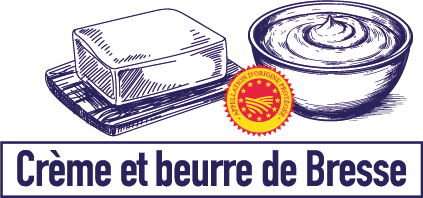 picto bleu La crème et le beurre de Bresse